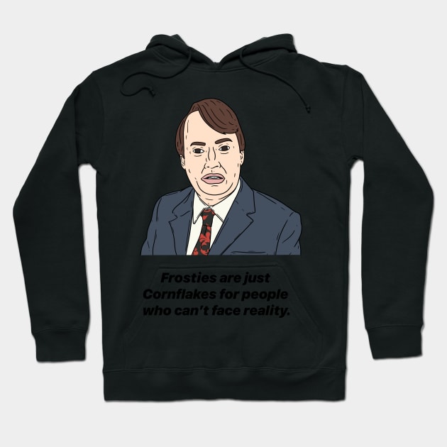 MARK CORRIGAN | PEOPLE WHO CAN'T FACE REALITY Hoodie by tommytyrer